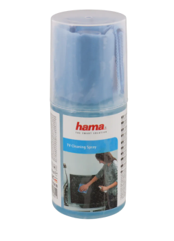 Hama 2tlg. Screen Cleaner Kit, Bildschirm Reinigungsset, 1 Mikrofaser Tuch